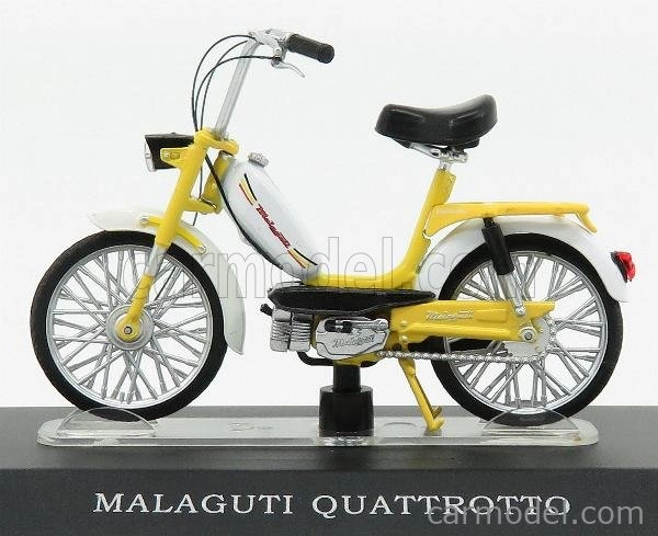 Edicola Malaguti Quattrotto 50 1:18 žltá