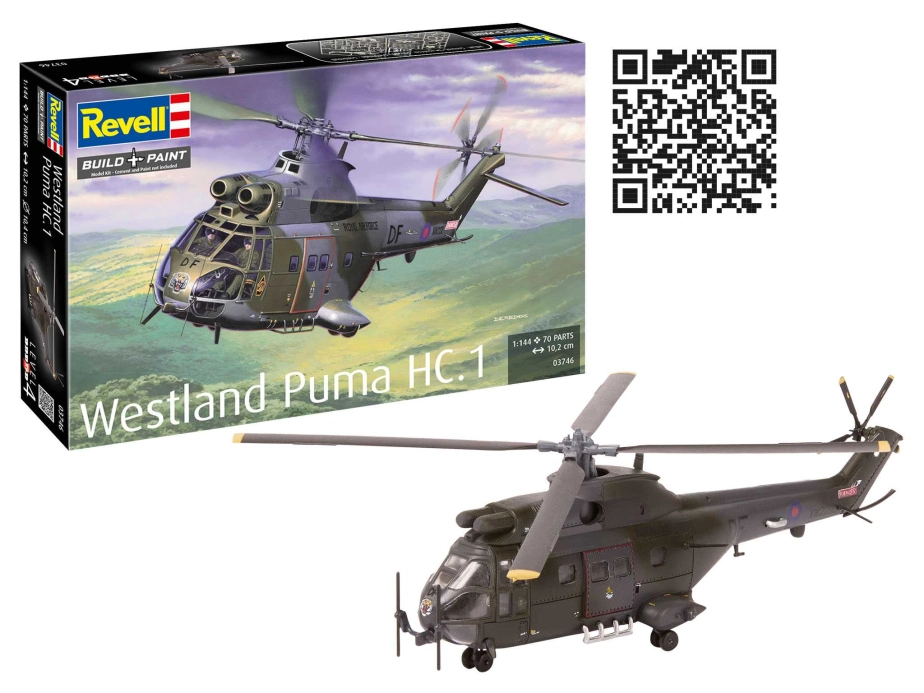 Plastic ModelKit vrtuľník 03746 – Westland Puma HC.1 (1:144)