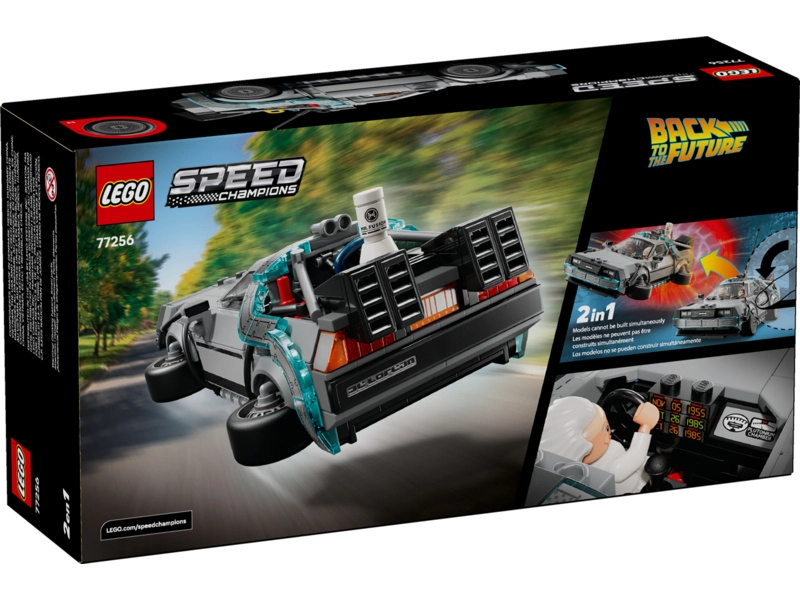 LEGO Speed Champions - Stroj času z filmu Návrat do budúcnosti