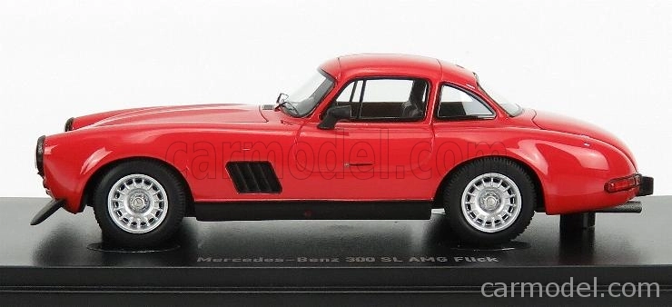 Autocult Mercedes Benz 300sl Coupe Gullwing Amg (w198) Flick 1974 1:43 Červená čierna