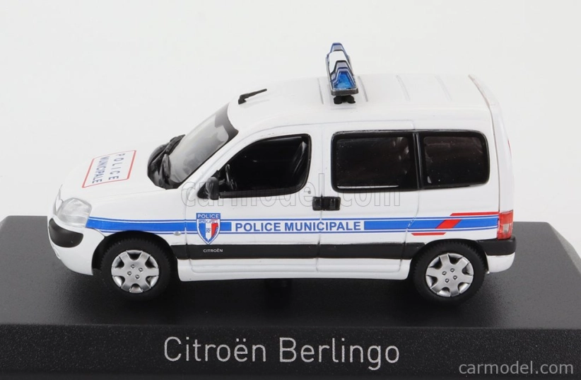 Norev Citroen Berlingo Police Municipale 2007 1:43 Biela