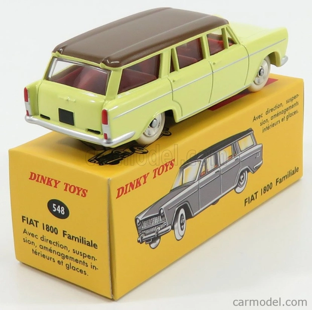 Edicola Fiat 1800 Familiare 1:43 Yellow Black