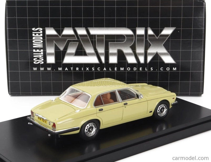 Matrix scale models Jaguar Xj6 Siii 4.2 1979 1:43 Portland Beige