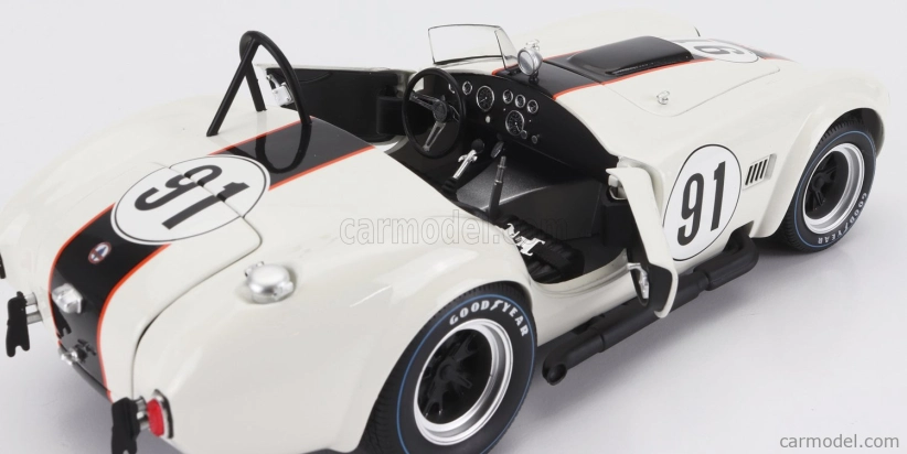 Kyosho Ford usa Shelby Cobra 427 S/c Spider Essex Wire N 91 1:18, bílá