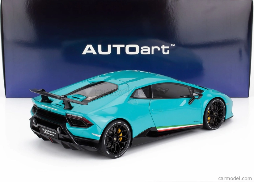 Autoart Lamborghini Huracan Lp640-4 Performante 2017 1:12 Modrá