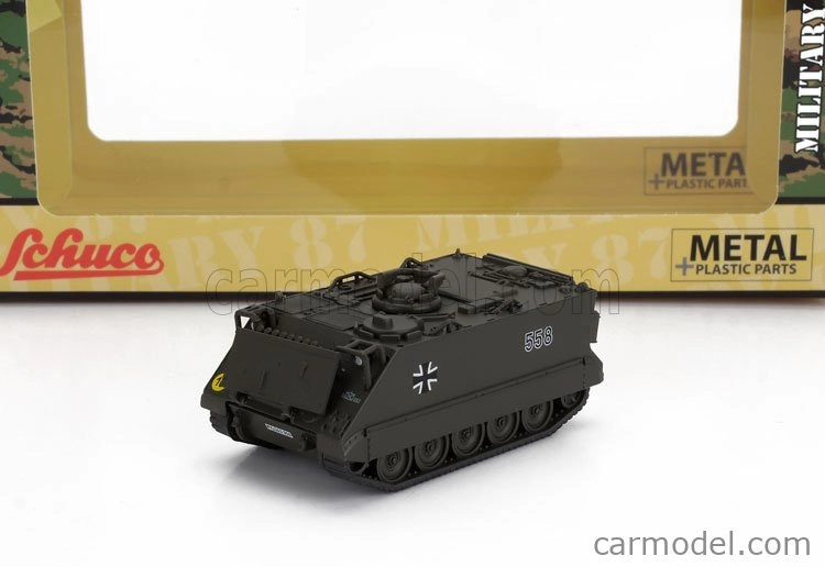 Schuco Tank M113 Tank German Army 1945 1:87 Vojenská Zelená