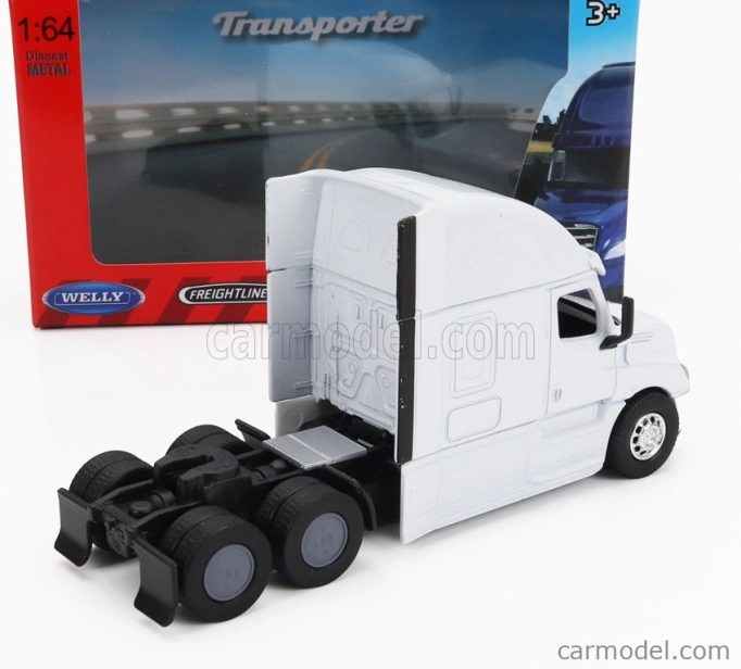 Welly Freightliner Cascadia ťahač 3-assi 2015 1:64 biely