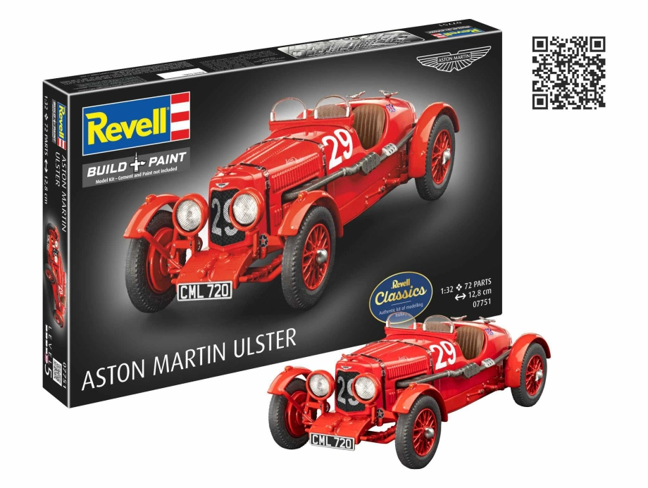 Plastic ModelKit auto 07751 - Aston Martin Ulster (1:32)