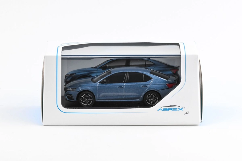 Abrex Škoda Octavia IV RS (2020) 1:43 - Sivá Satin Metalíza