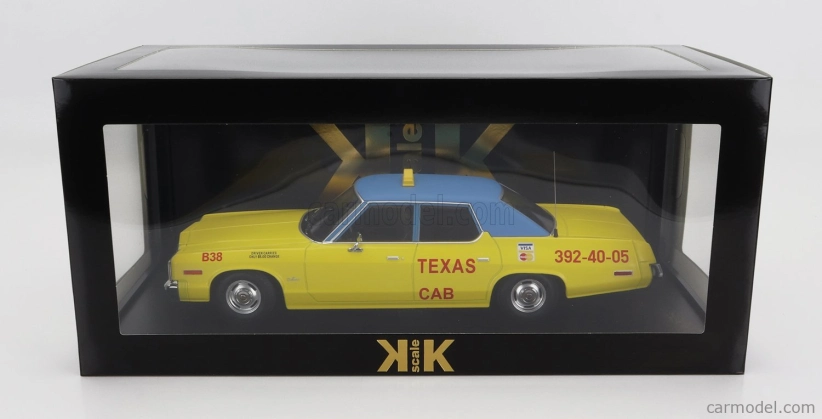 Dodge Monaco Taxi Texas Cab B38 1974 1:18 žlto-modrá