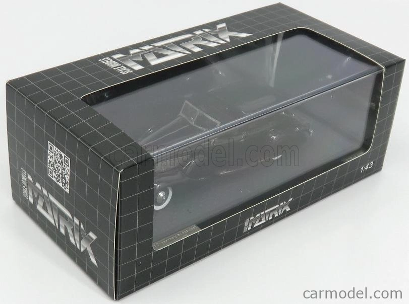 Matrix scale models Duesenberg Sj 533-2582 Town Car Lwb Bohman & Schwartz 1935 1:43 Black