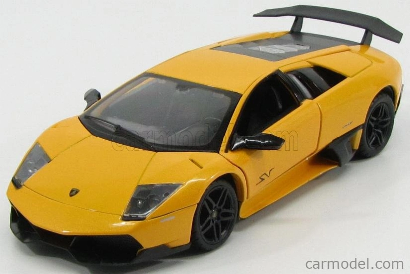 Rastar Lamborghini Murcielago Lp670-4 Sv Superveloce 2009 1:24 Žlutý Met