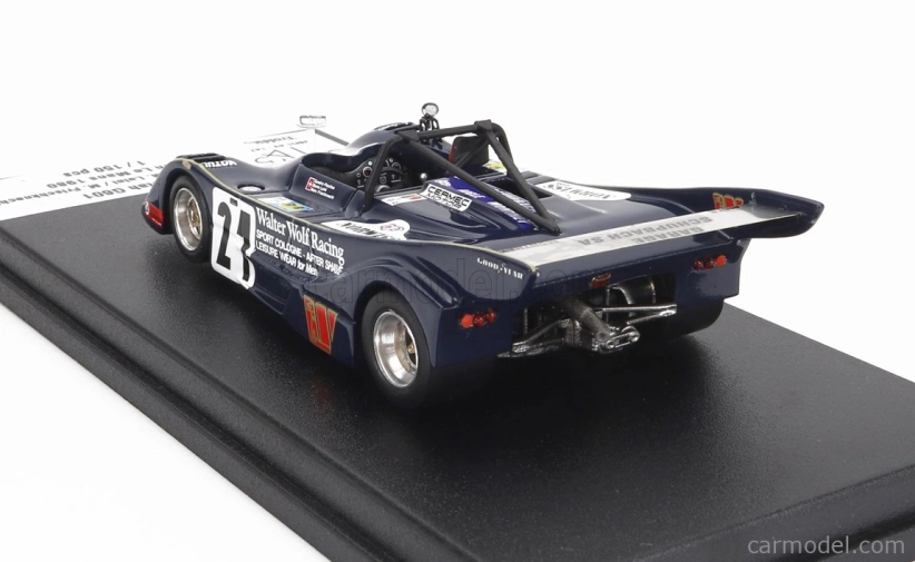 Trofeu Cheetah G601 Spider Team Racing Fans N 21 24h Le Mans 1980 Marc Frischknecht - Sandro Plastina - Mario Luini 1:43 Blue