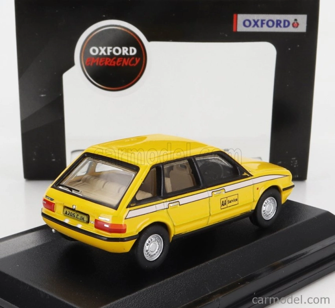 Oxford-models Austin Maestro Aa Service 1983 1:76 Žlutá