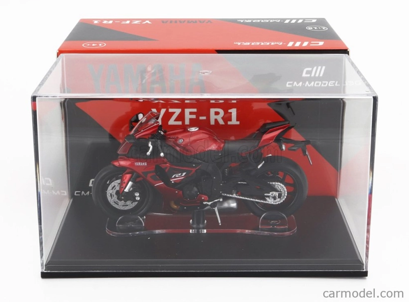 Cm-models Yamaha Yzf-r1 2022 1:18 Červená Černá