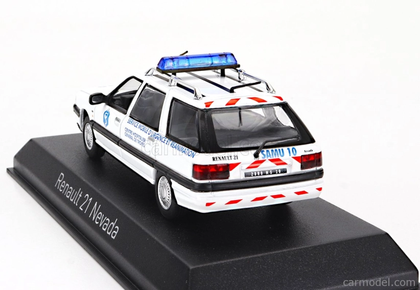 Norev Renault R21 Nevada Sw Station Wagon Samu Ambulance 1991 1:43 Biela