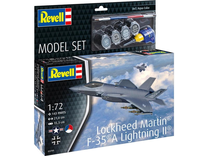 Revell Lockheed Martin F-35A Lightning II (1:72) (sada)