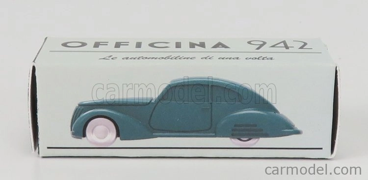 Officina-942 Fiat 1500 Berlinetta Superleggera Touring 1939 1:76 Zelená