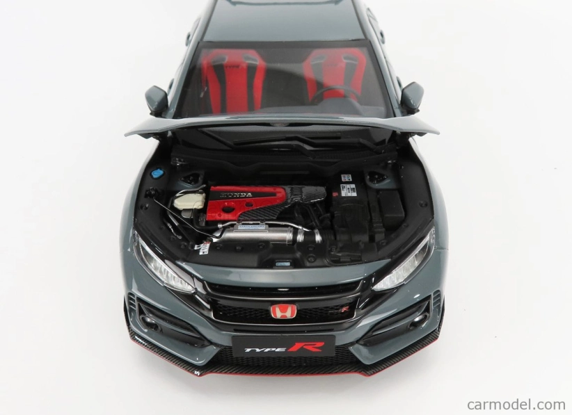 Lcd-model Honda Civic Type-r (fk8) 2020 1:18 Grey