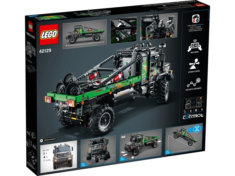 LEGO Technic – truck trialové vozidlo Mercedes-Benz Zetros 4x4