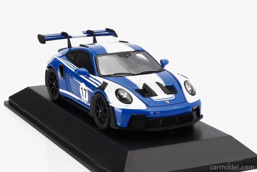 Spark-model Porsche 911 992 Gt3 Rs N 17 Racing Coupe 2023 1:43 Blue White