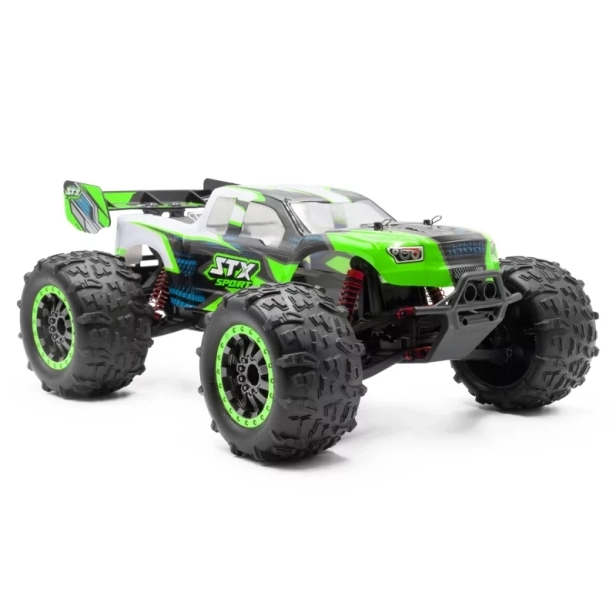 STX elektro offroad truggy „NOVINKA 2023“ – 2,4 GHz RTR (4wd), zeleno-modrá verzia