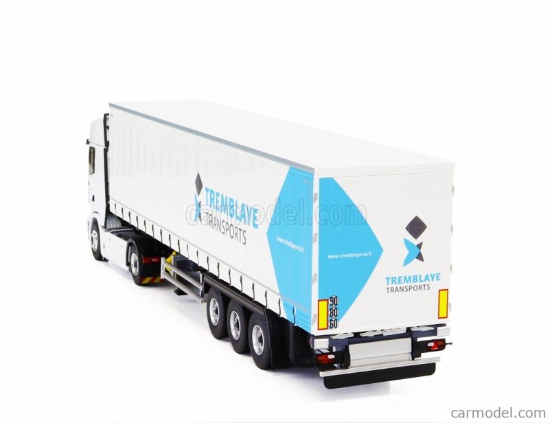 Eligor Scania S500 Truck Telonato Tremblaye Transports 2020 1:43 Biela