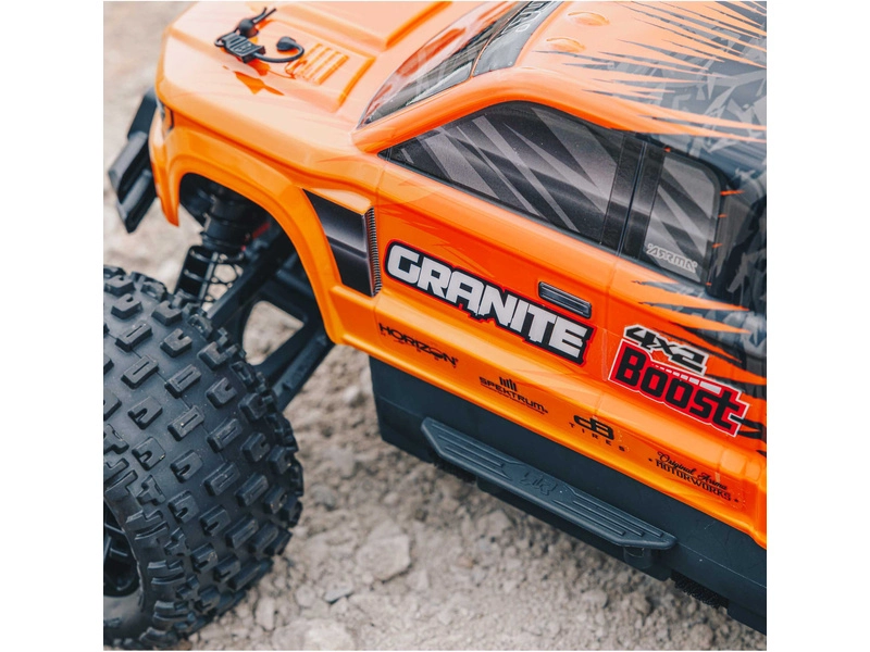 RC auto Arrma Granite 4x2 Boost Mega 1:10 RTR Basic, oranžová