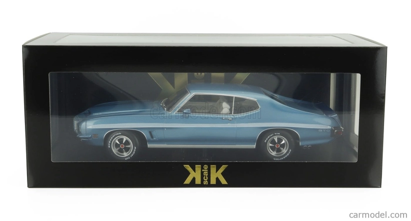 Pontiac Gto Lemans Ram Air Coupe 1972 v mierke 1:18, svetlo modrá