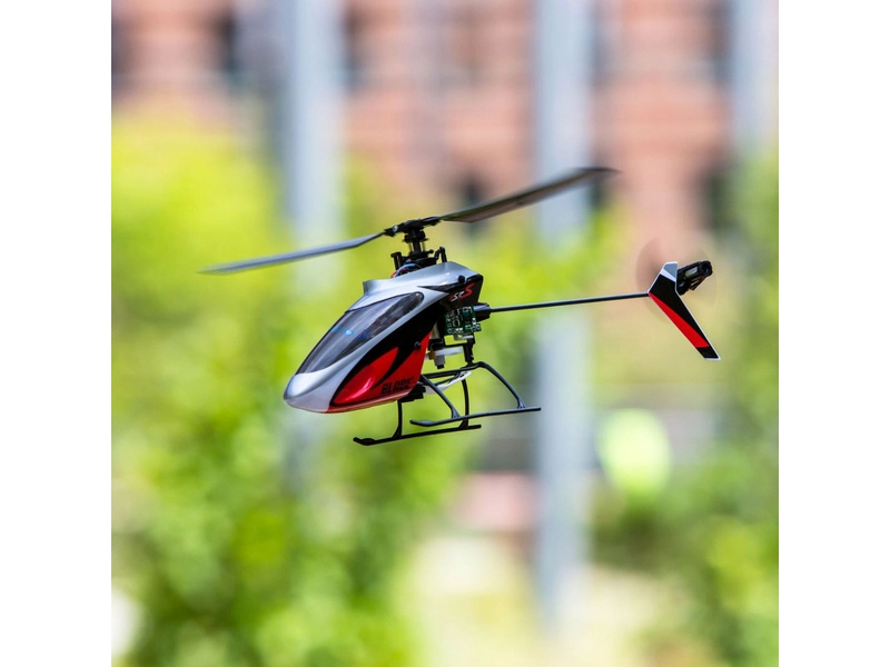 RC vrtuľník Blade mSR SAFE, mód 1, strieborná