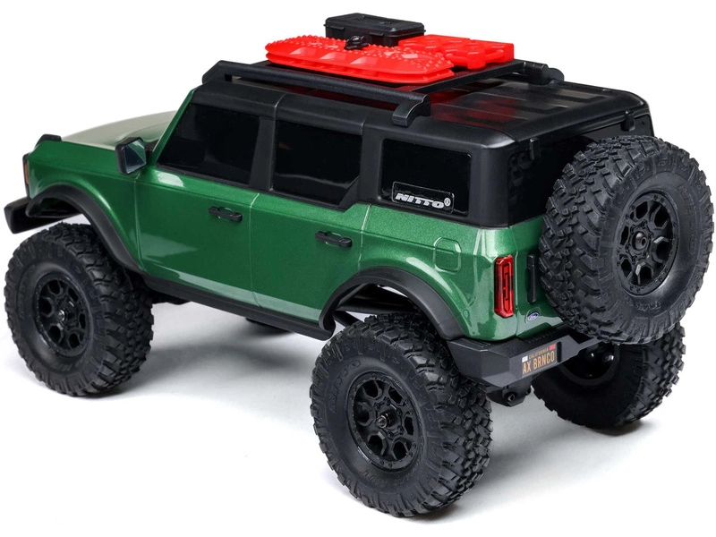 RC auto Axial SCX24 Ford Bronco 2021 1:24 4WD RTR, zelená
