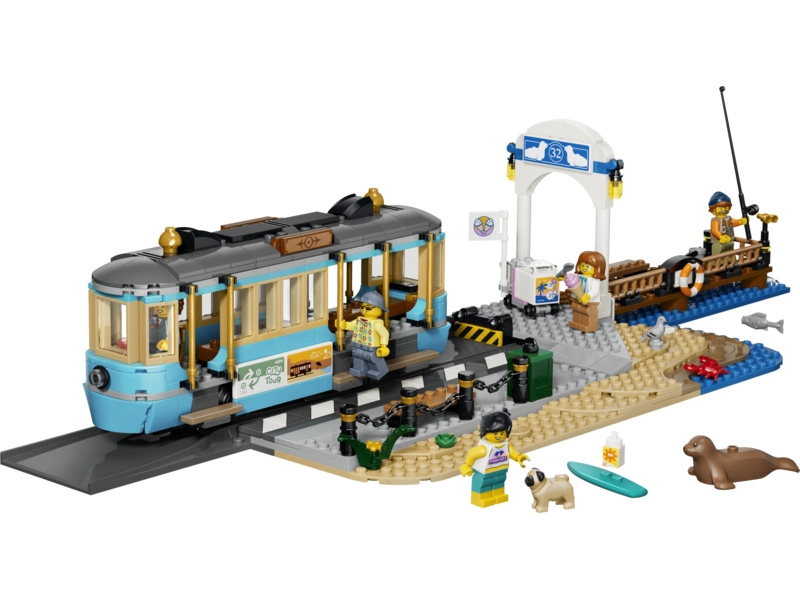 LEGO City - Historická plážová električka