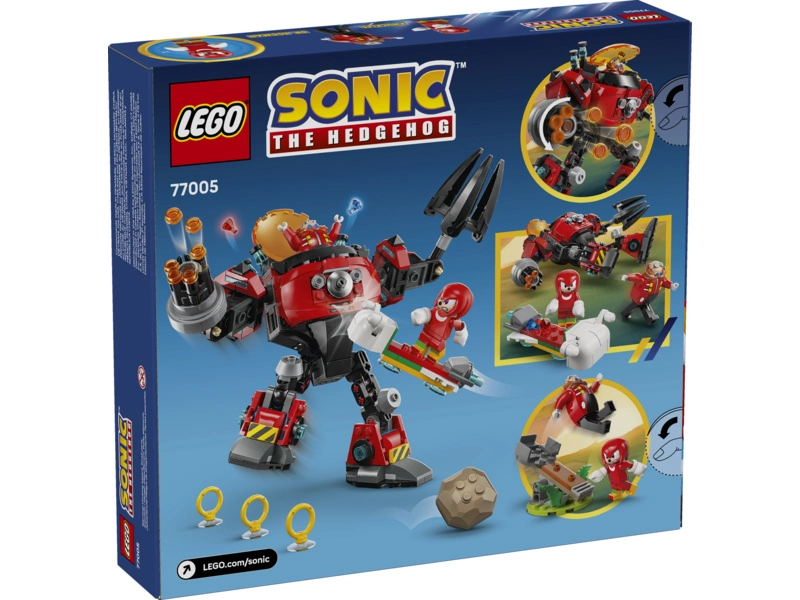 LEGO Sonic the Hedgehog - Knuckles vs. Dr. Eggman: Robotický oblek drviča vajec