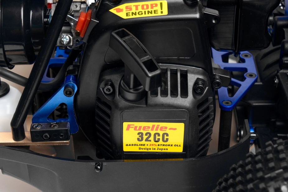 HiMOTO 1:5 Buggy RAPTOR 5XB 32cc 2,4 GHz RTR set, šedá