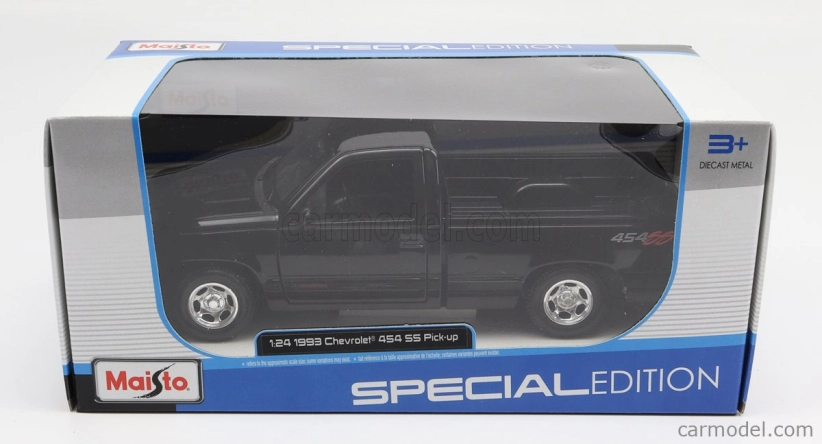 Maisto Chevrolet 454 Ss Pick-up 1993 1:24 Black