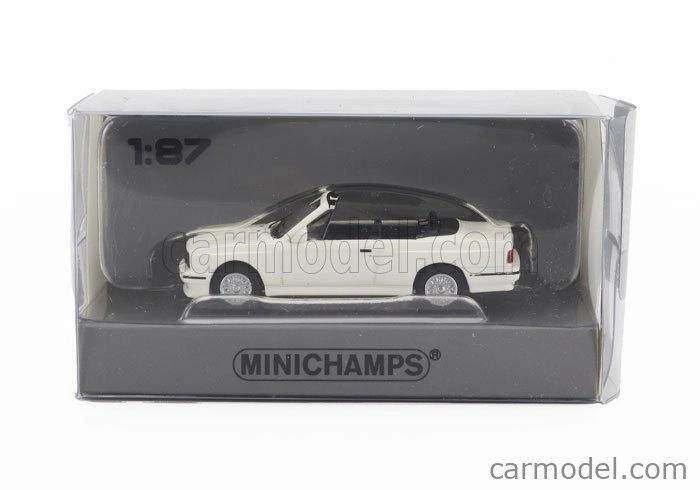Minichamps BMW radu 3 M3 (e30) Cabriolet otvorený 1988 1:87 biela