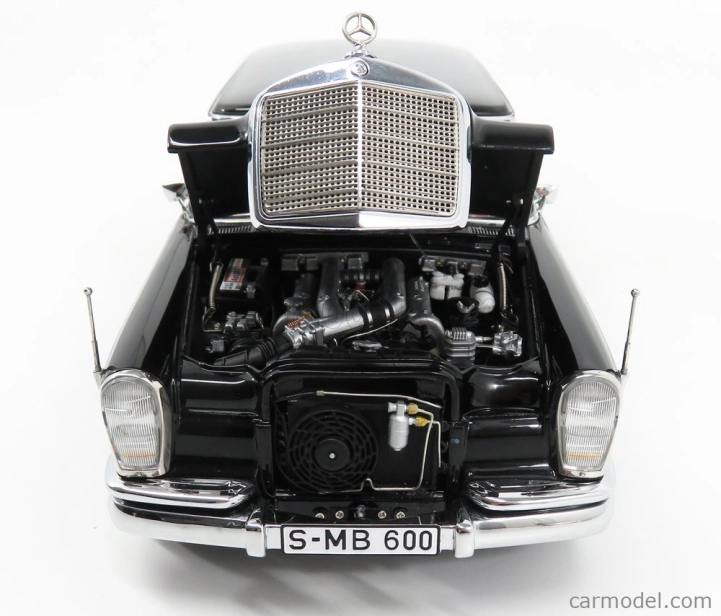 Cmc Mercedes Benz S-class 600 Pullman W100 1963 1:18 čierna
