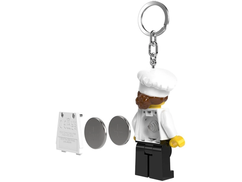 LEGO svietiaca kľúčenka – Šéfkuchárka
