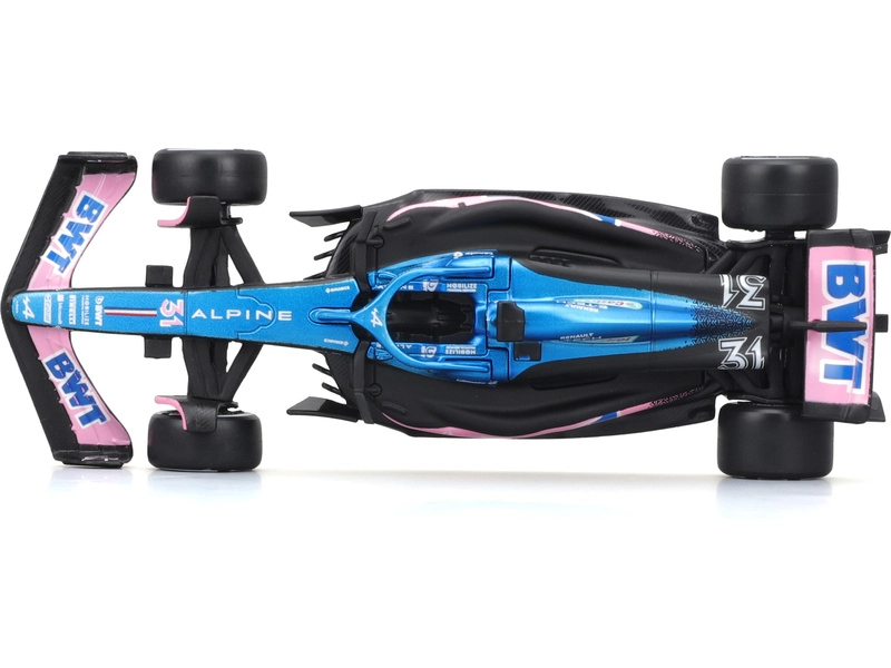 Bburago Renault F1 A523 Team Bwt Alpine F1 N 10 Season 2023 Pierre Gasly 1:43 Modrá Černá Růžová