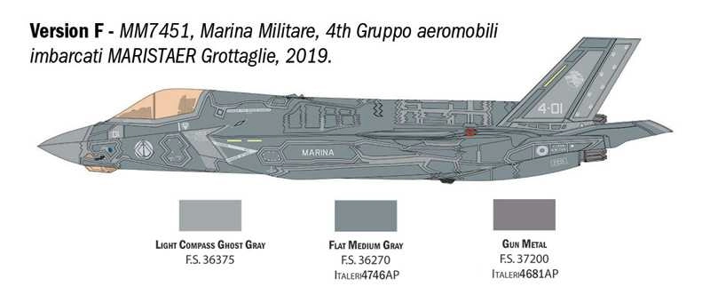Italeri Lockheed martin F-35b Military Airplane Lighting Ii 2011 1:48 /