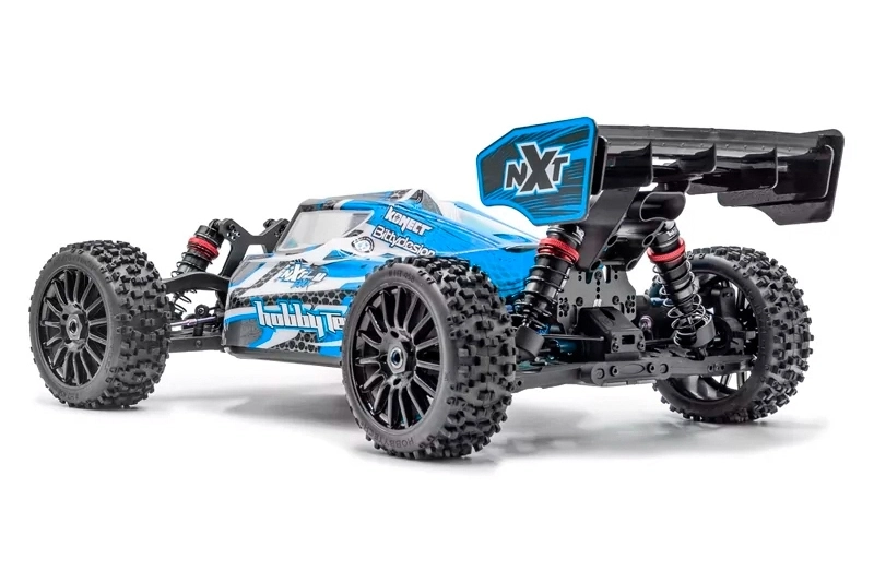 RC auto SPIRIT NXT RR BRUSHLESS buggy (vč. LiPo a nabíječe), modrá