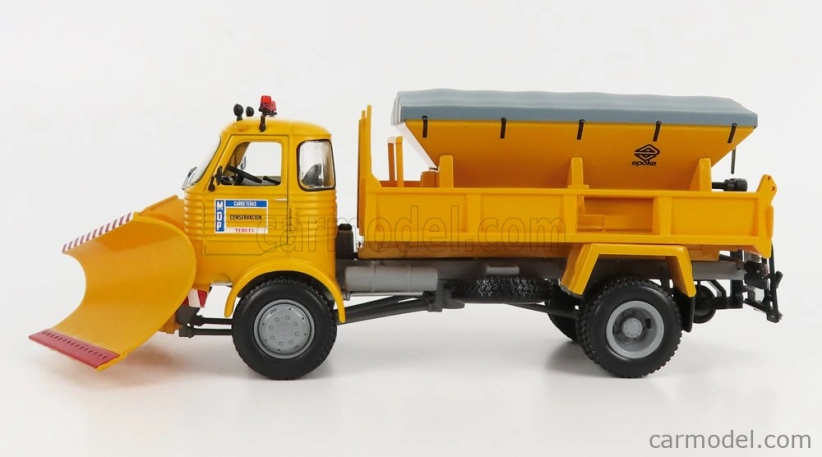 Edicola Pegaso 3040 Truck Snowplough Spargisale E Spazzaneve 1980 1:43 Žltá
