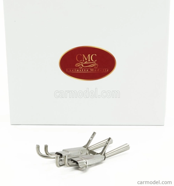 Cmc Porsche Megaphone Exhaust System (interchangeable) 904 Carrera Gts 1:18 Silver