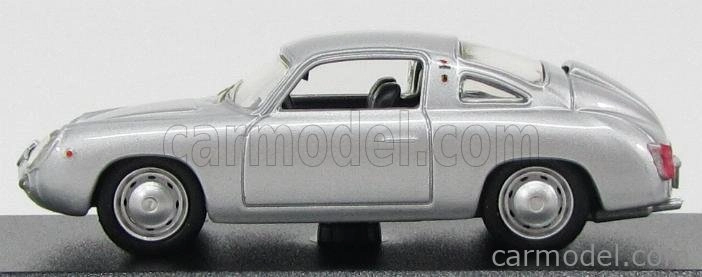 Najlepší model Fiat Abarth 750 Zagato Coupe Prova 1958 1:43 Strieborný