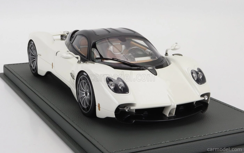 Bbr-models Pagani Utopia 2022 - Con Vetrina - With Showcase 1:18 Bianco Perla - Bílá