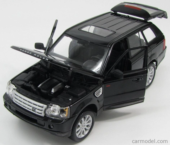 Bburago Land rover Range Rover Sport 2006 1:18 Black