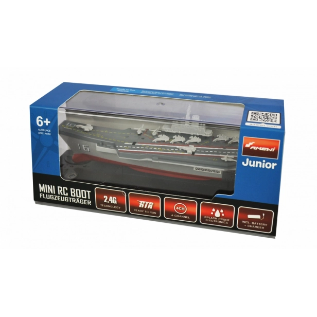 RC mini letadlová loď