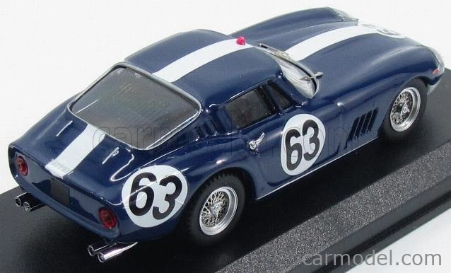 Najlepší model Ferrari 275 Gtb/4 Coupe N 63 Spa 1967 Vestey - Gaspar 1:43 Blue White
