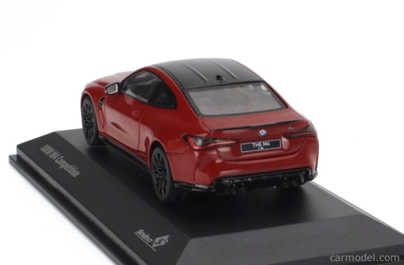 Solido BMW radu 4 M4 Coupe Competition (g82) 2023 1:43 Červená