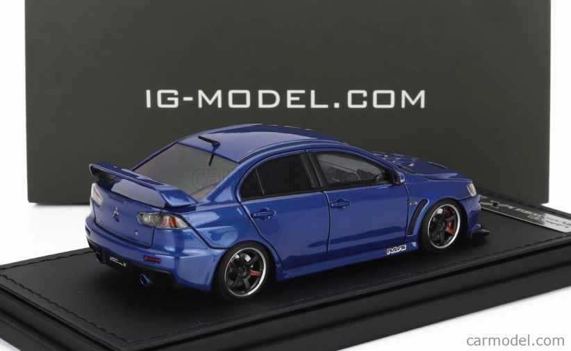Zapaľovanie-model Mitsubishi Lancer Evolution X (cz4a) 2014 1:43 Blue Met